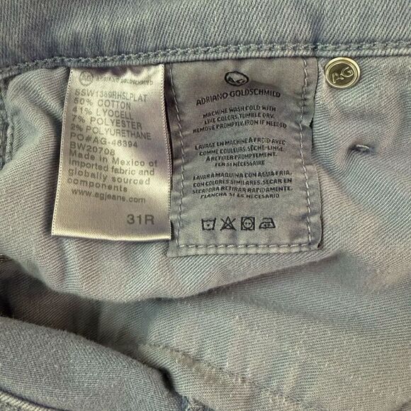 Ag Adriano Goldschmied The Skinny Ankle Periwinkle Skinny Jeans - Women’s US 31 - Picture 6 of 9
